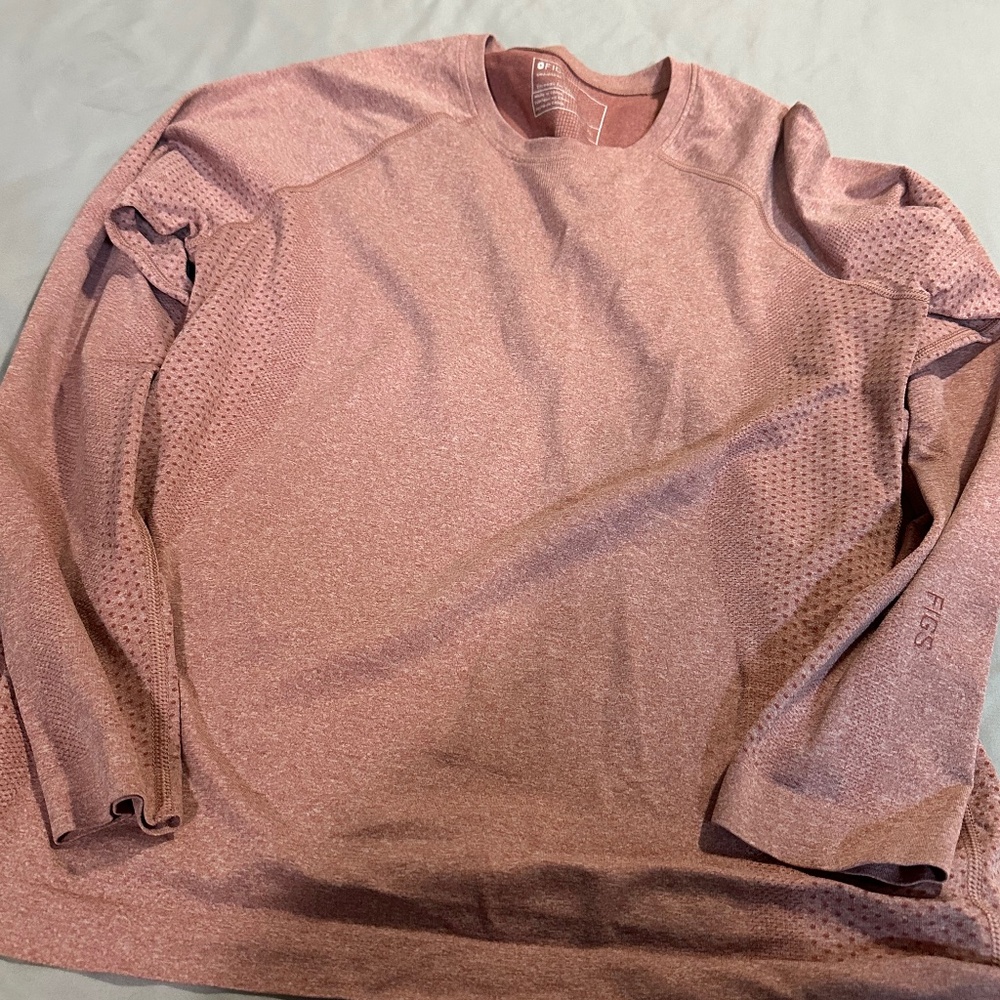 🌸 FIGS Mauve Salta Seamless Underscrub | Size XL | EUC